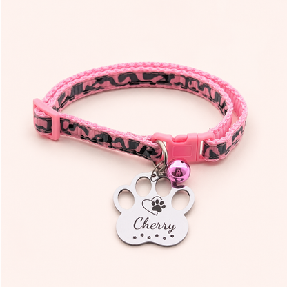 Cat Identity Tag + Collar