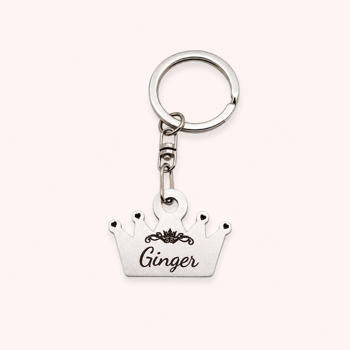 I Love My Cat Keychain