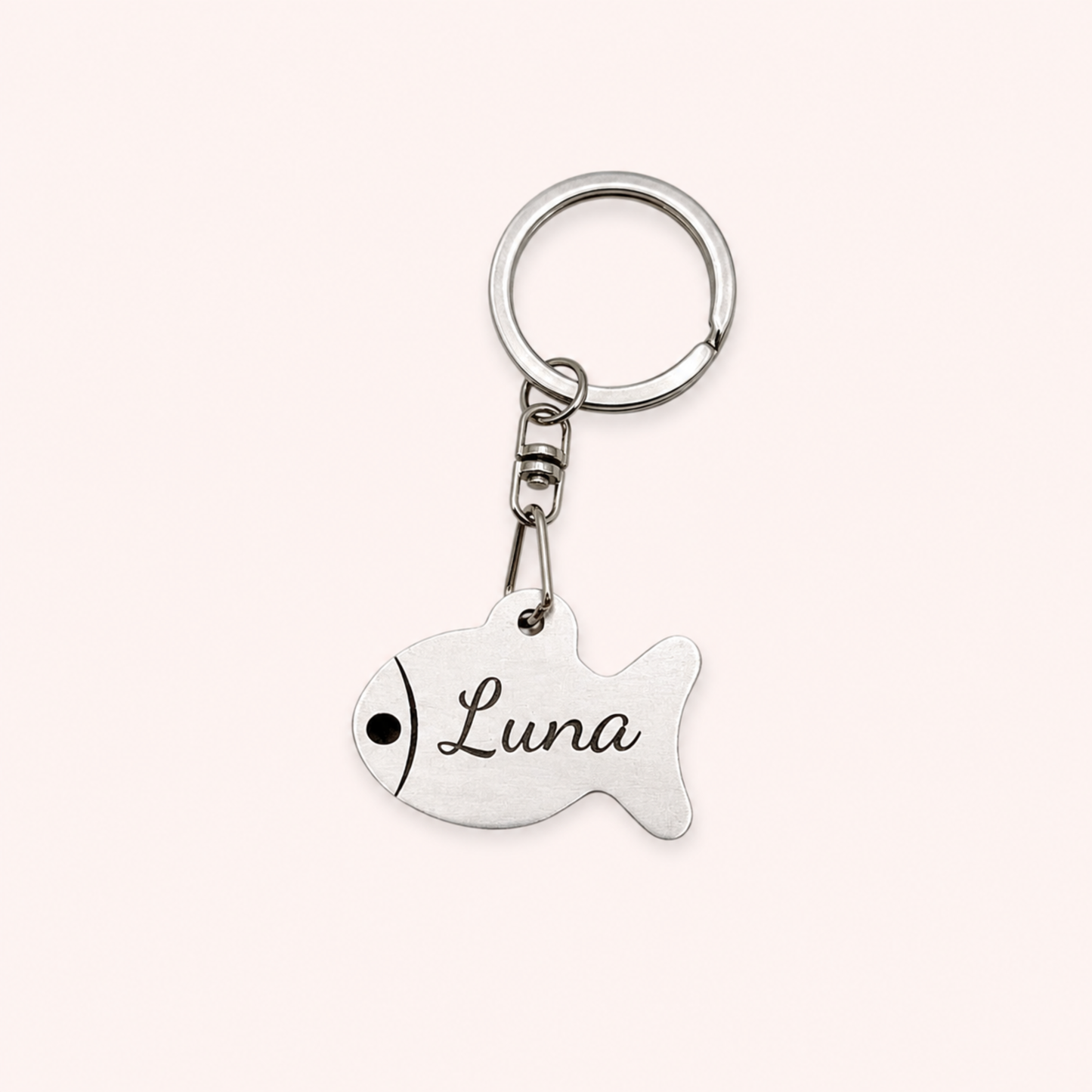 I Love My Cat Keychain