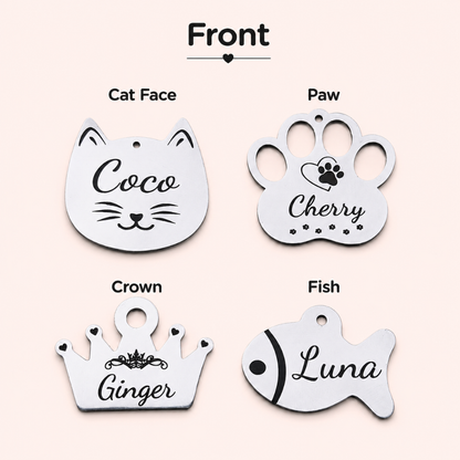 Cat Identity Tag + Collar
