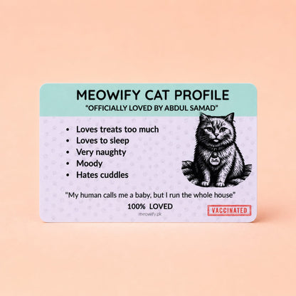 Cat Identity Card
